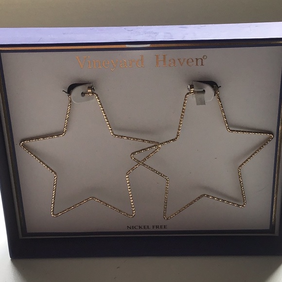 NIB VINEYARD HAVEN STAR EARRINGS - Picture 2 of 7